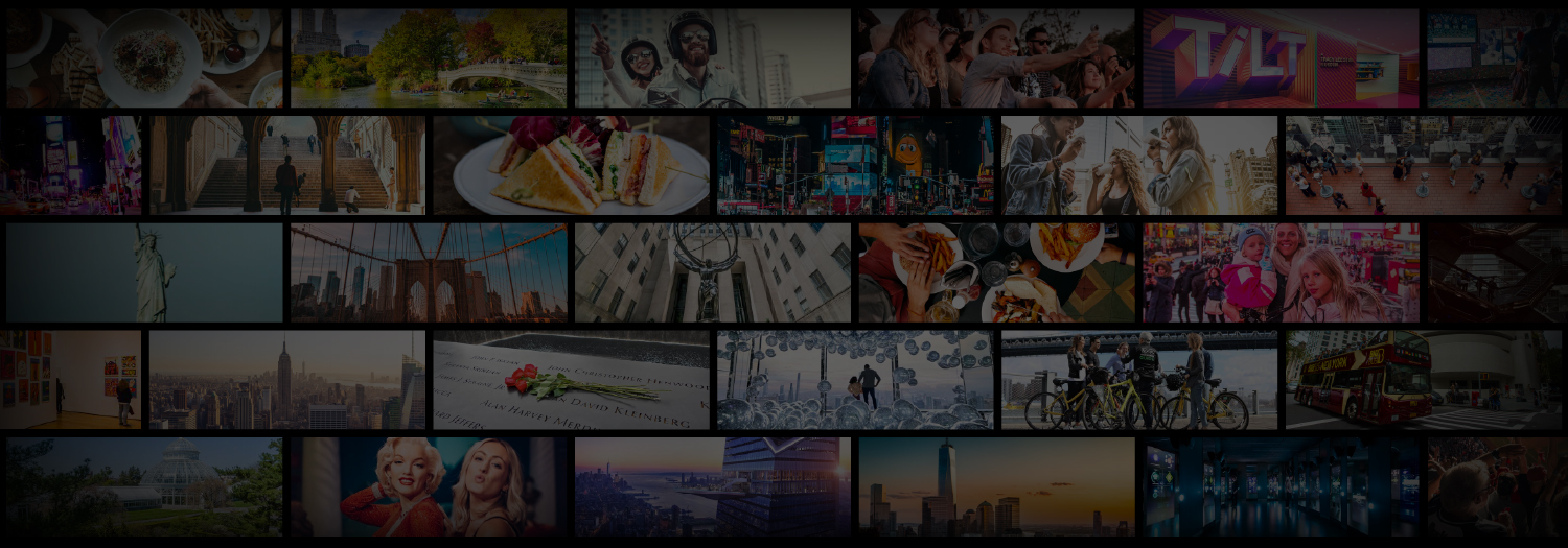 Attractions mosaic image