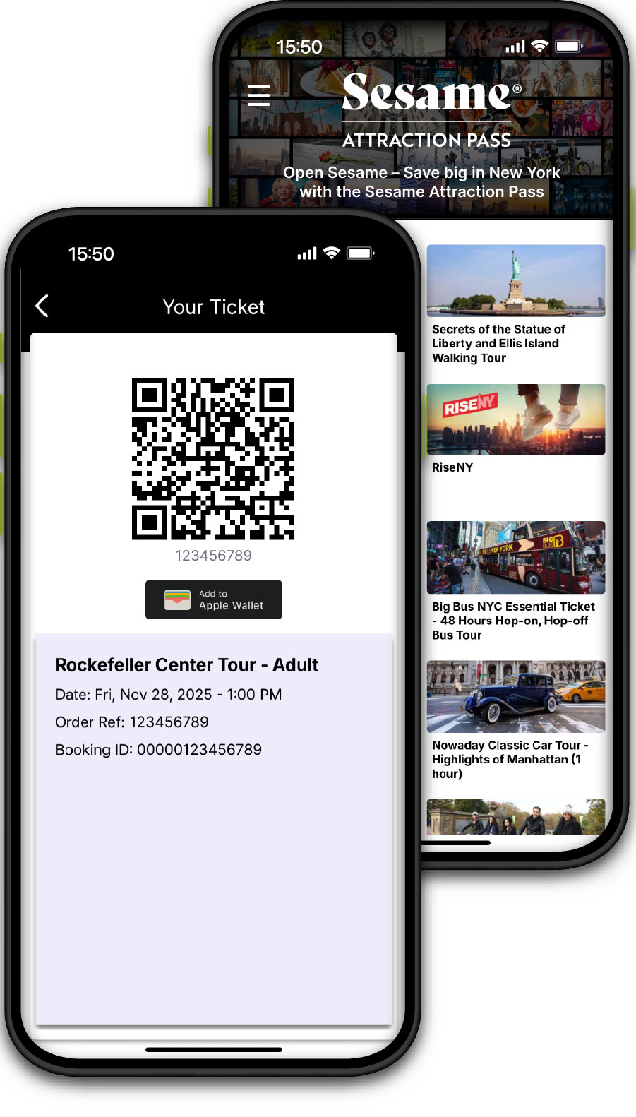 Sesame Attraction Pass App Preview